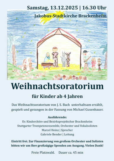 Weihnachtsoratorium für Kinder
