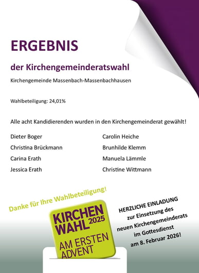 neuer Kirchengemeinderat