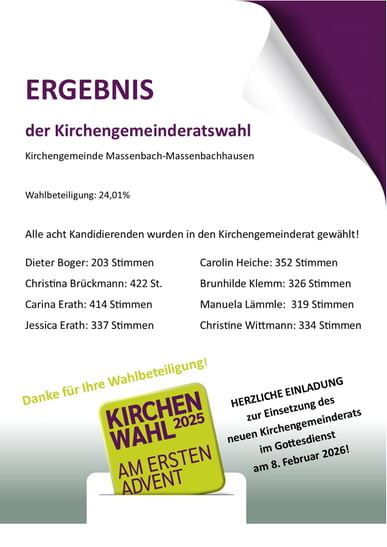 neuer Kirchengemeinderat