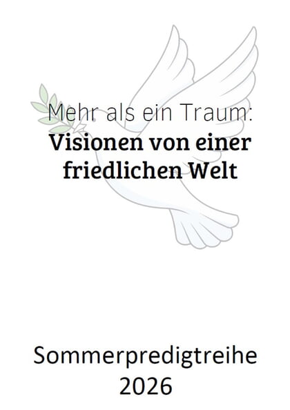 Sommerpredigtreihe 2026