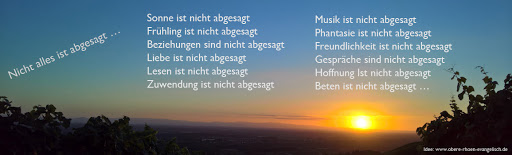 nicht alles abgesagt